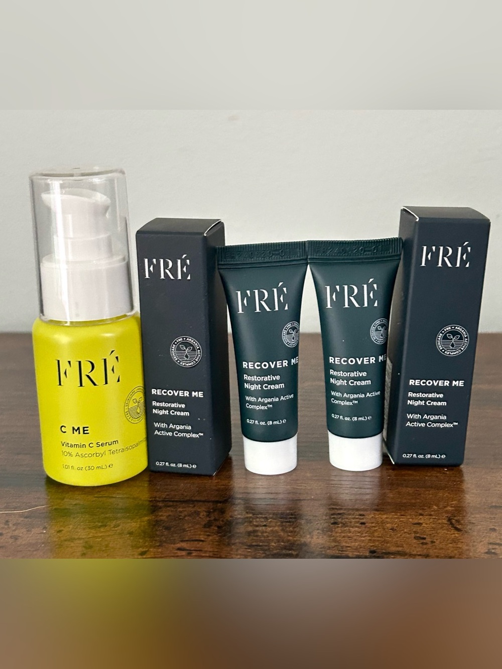 FRÉ C Me Vitamin C Serum and Restorative Night Cream Bundle